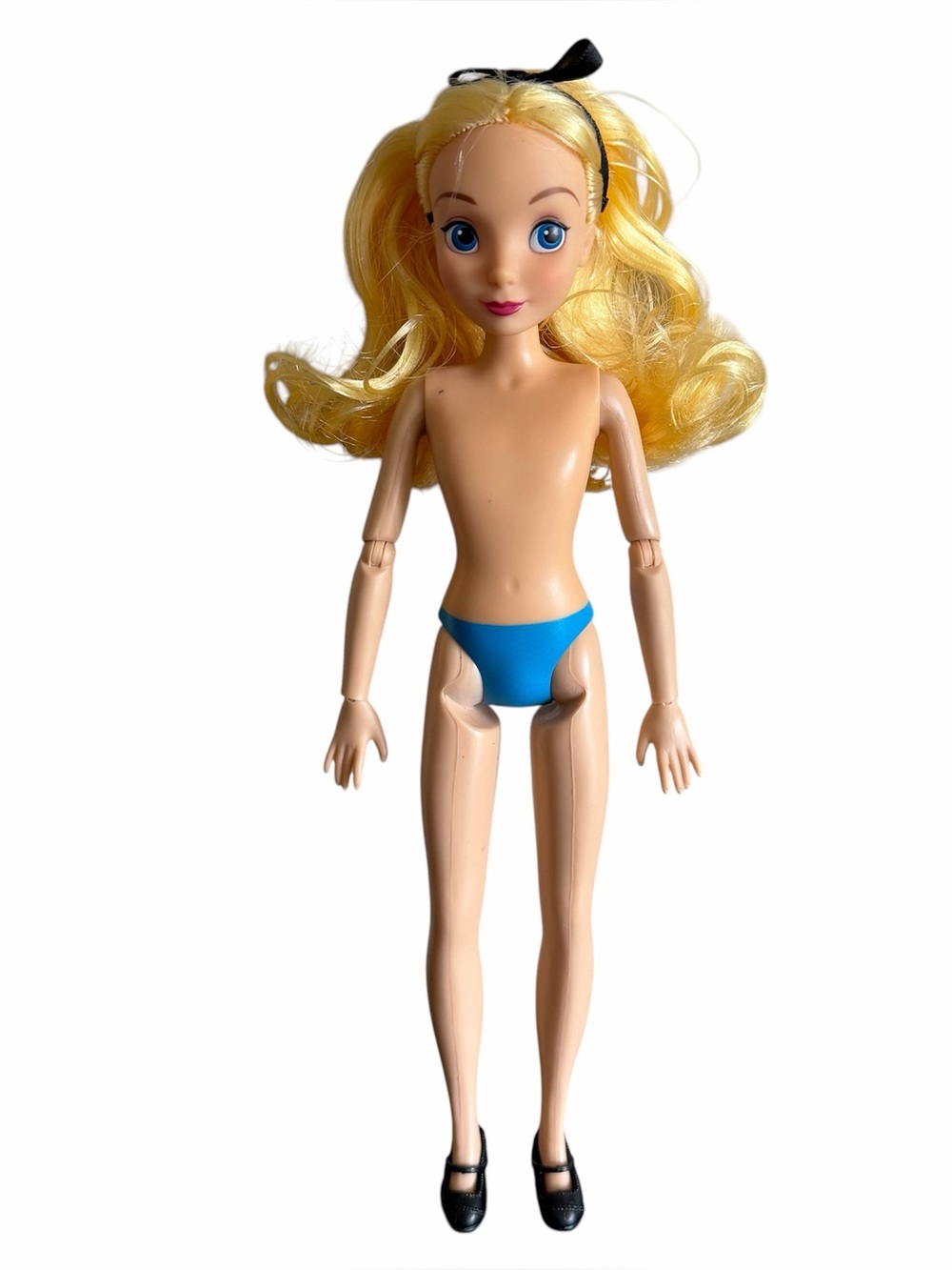 Disney Store Alice in Wonderland Alice Fashion Doll 10in Articulated Blonde